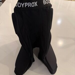Bodyprox Protective Padded Shorts Black Size Medium Impact Hip Butt Tailbone Pad